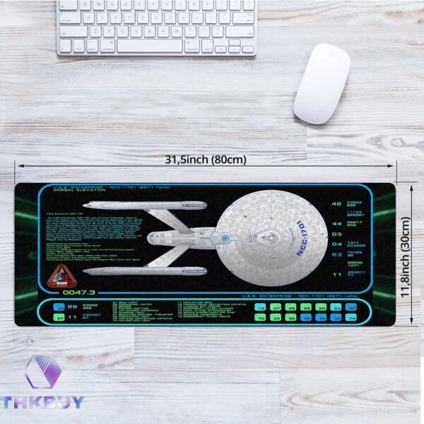 U.S.S. Enterprise NCC-1701 LCARS LED Desk Mat - Image 3
