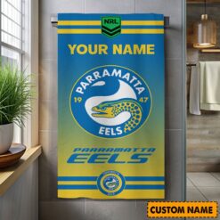 NRL Personalised Eels Bath Towel Hot Sale 2025