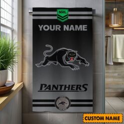 NRL Personalised Panthers Bath Towel Hot Sale 2025