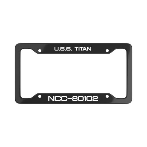 Star Trek U.S.S. Titan NCC-80102 License Plate Frame