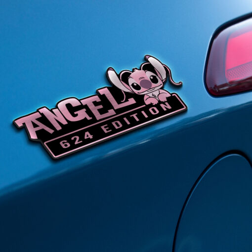 Angel Experiment 624 Edition Laser Engraved Car Name Badge - Image 6