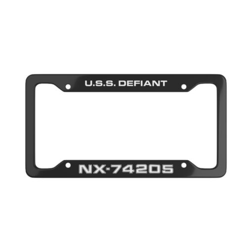 Star Trek U.S.S. Defiant NX-74205 License Plate Frame