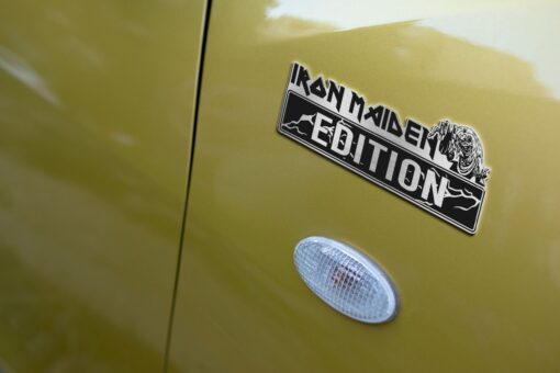 Iron Maiden Edition Laser Engraved Car Name Emblem Badges - Image 5