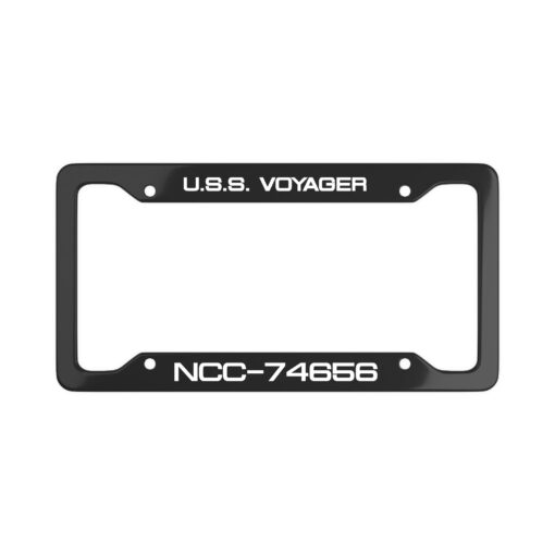 Star Trek U.S.S. Voyager NCC-74656 License Plate Frame