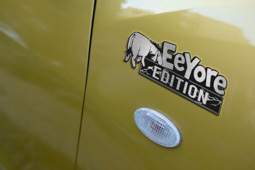 Eeyore Edition Laser Engraved Car Name Emblem Badges - Image 4