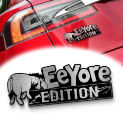 Eeyore Edition Laser Engraved Car Name Emblem Badges