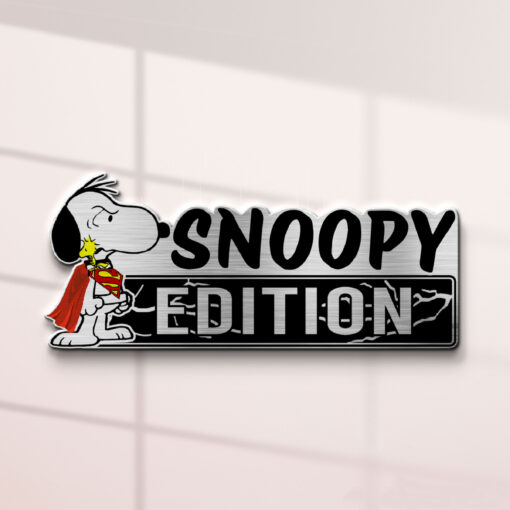 SNO Emilio Edition Laser Engraved Car Name Badge - Image 2