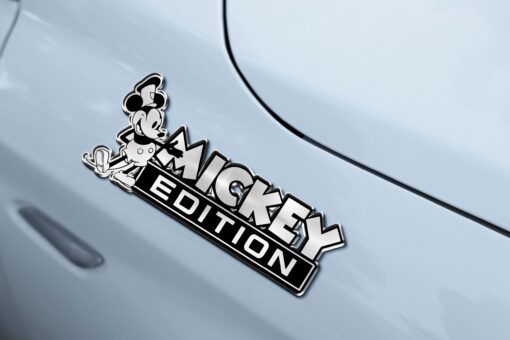 Mickey Edition Laser Engraved Car Name Emblem Badges - Image 6