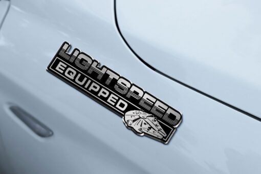 Millennium Falcon Lightspeed Equipped Car Badges - Image 5
