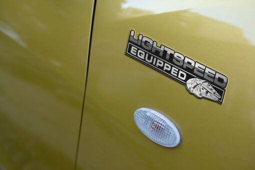 Millennium Falcon Lightspeed Equipped Car Badges - Image 4