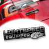 Millennium Falcon Lightspeed Equipped Car Badges