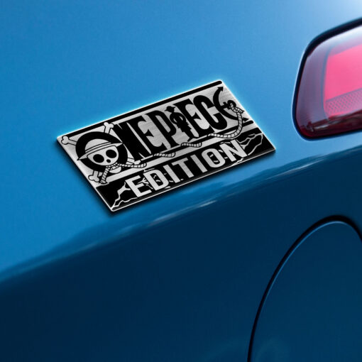 One Piece Edition Laser Engraved Car Emblem Badge - Image 2