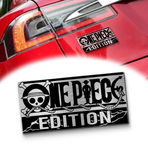 One Piece Edition Laser Engraved Car Emblem Badge
