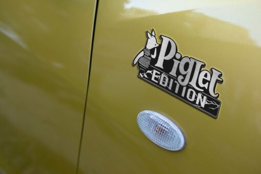 Piglet Edition Laser Engraved Car Name Emblem Badges - Image 5