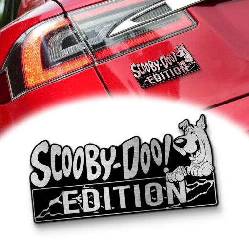 Scooby-Doo Edition Laser Engraved Car Emblem Badge 2