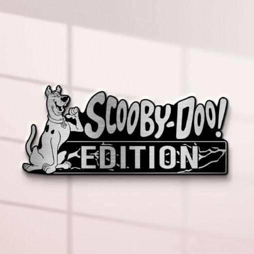 Scooby-Doo Edition Laser Engraved Car Name Badge 1 - Image 3