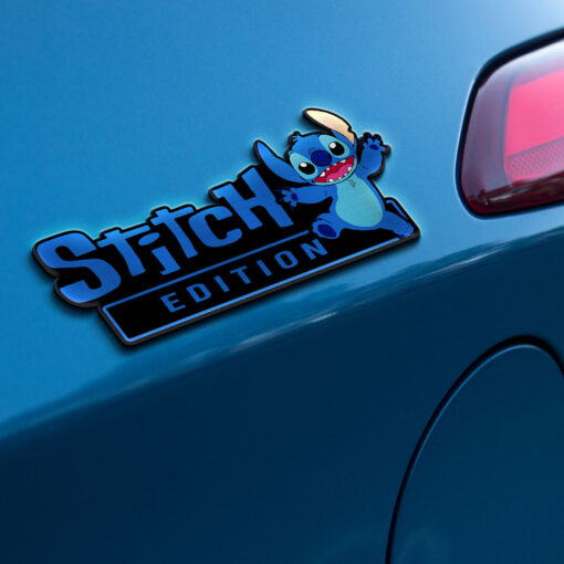 Stitch Experiment 626 Edition Laser Engraved Car Name Badge 4 - Image 6