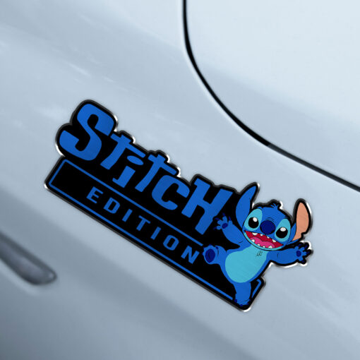 Stitch Experiment 626 Edition Laser Engraved Car Name Badge 4 - Image 5