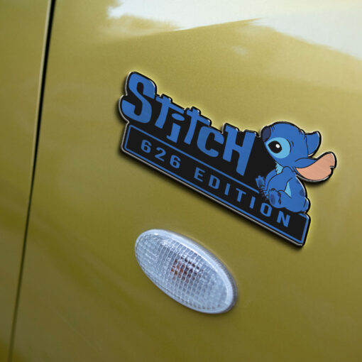 Stitch Experiment 626 Edition Laser Engraved Car Name Badge 5 - Image 4