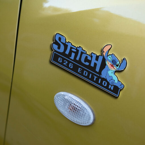 Stitch Experiment 626 Edition Laser Engraved Car Name Badge 6 - Image 4