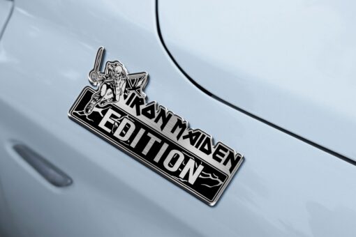 The Trooper Edition Album Piece Of Mind Edition Laser Engraved Car Name Emblem Badges - Image 6