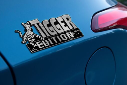 Tigger Edition Laser Engraved Car Name Emblem Badges - Image 2