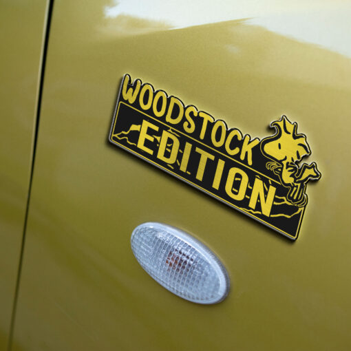 Woodstock Edition Laser Engraved Car Name Badge - Image 5