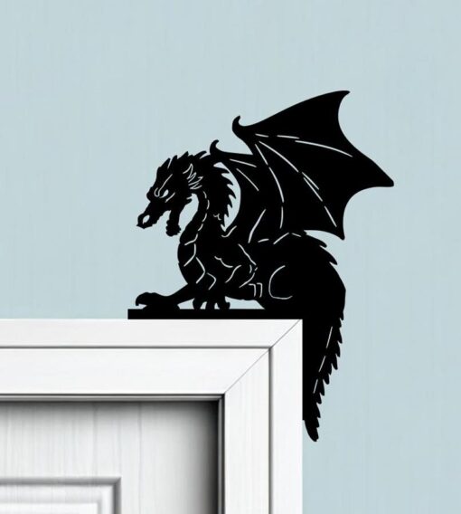 Dragon & Adventure Party Decorative Door Corner Set - Image 4