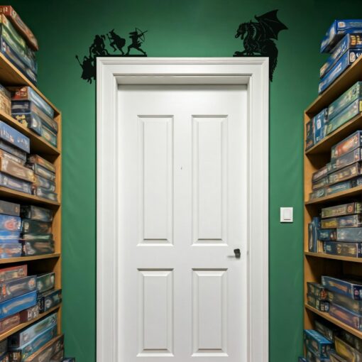 Dragon & Adventure Party Decorative Door Corner Set - Image 3