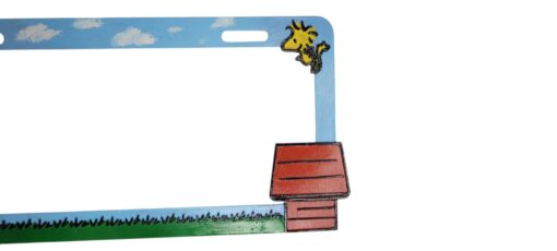 Snoopy License Plate Frame - Image 3