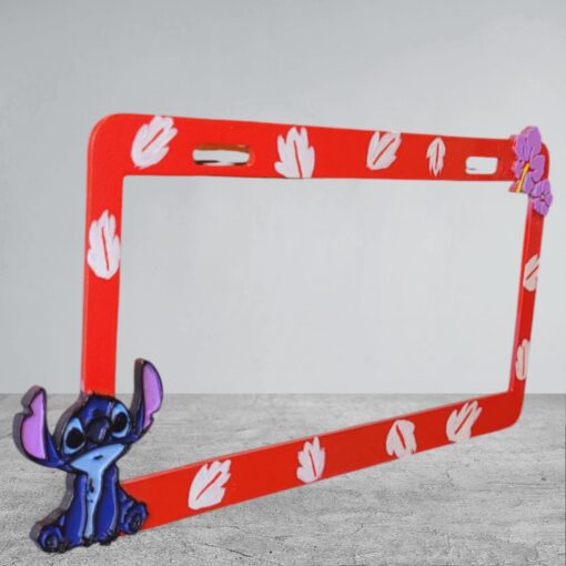 Stitch License Plate Frame - Image 2
