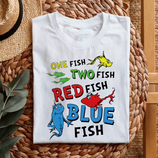 Dr Seuss One Fish Two Fish Shirt