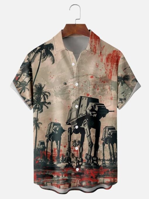Star War Ukiyo-e Movie Hawaiian Shirt