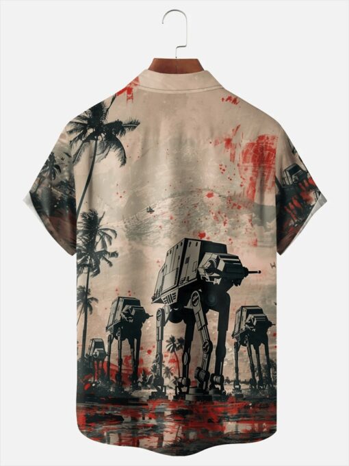 Star War Ukiyo-e Movie Hawaiian Shirt - Image 2