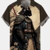Star Wars Ukiyo-e Robot Print Hawaiian Shirt