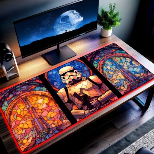 The Trooper LED Desk Mat - Limited Edition