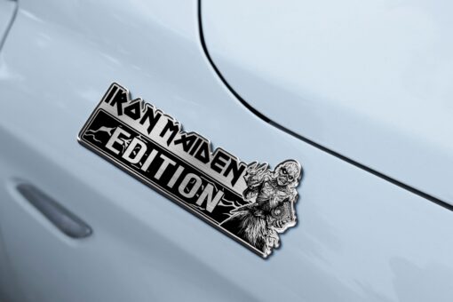 The Book Of Souls Edition Laser Engraved Car Name Emblem Badges - Image 6