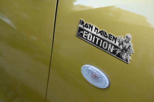 The Book Of Souls Edition Laser Engraved Car Name Emblem Badges - Image 5