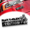 The Book Of Souls Edition Laser Engraved Car Name Emblem Badges