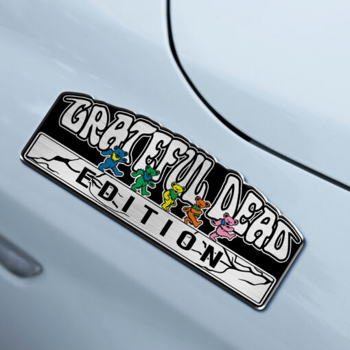 Grateful Dead Bears Version Edition Laser Engraved Car Emblem - Image 4