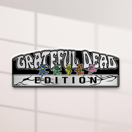 Grateful Dead Bears Version Edition Laser Engraved Car Emblem - Image 2
