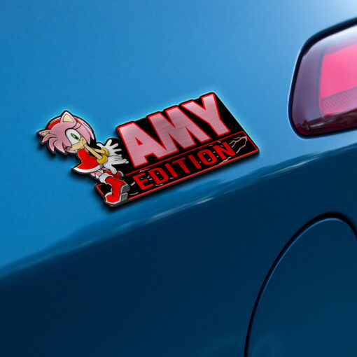 Amy Edition Laser Engraved Car Name Badge - Image 3