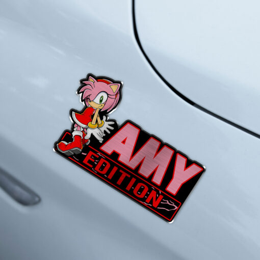 Amy Edition Laser Engraved Car Name Badge - Image 4