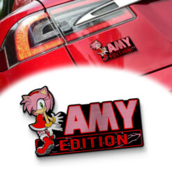 Amy Edition Laser Engraved Car Name Badge