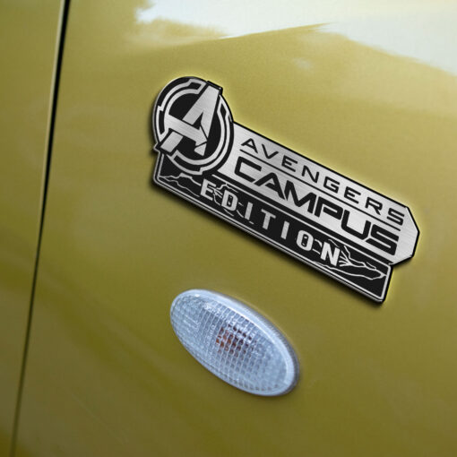 Avengers Campus Edition Laser Engraved Car Name Badge - Image 4