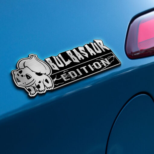 Bulbasaur Edition Laser Engraved Car Name Badge - Image 6