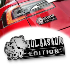 Bulbasaur Edition Laser Engraved Car Name Badge