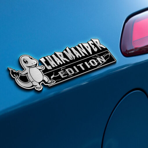 Charmander Edition Laser Engraved Car Name Badge - Image 3