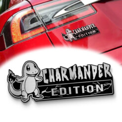 Charmander Edition Laser Engraved Car Name Badge