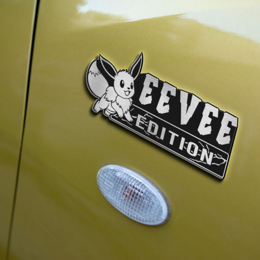 Eevee Edition Laser Engraved Car Name Badge - Image 4